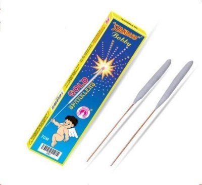 BOBBY GOLD SPARKLERS 7CM